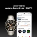HUAWEI WATCH 5 46mm Smartwatche + Fluoroelastromer band Black, Multi-sensing X-TAP Technology, Fingertip Oxygen Saturation Measurement, For Android and iOS, Extended 6-Month Warranty, Black - 8