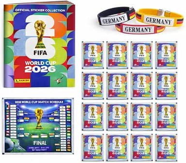 XXL Fan Starterset CM 2026 – Album et autocollants Panini…