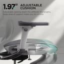 Hbada E3 Pro Ergonomic Office Chair with Dynamic Lumbar Support, 4D Adjustable Headrest for Home Office Chair, 6D Adjustable Armrests Desk Chair, Swivel Big and Tall Computer Chair, Gray - 6