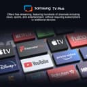Antteq 40 inch Smart TV, FHD QLED TV Central Stand Design Tizen OS Television with AppleTV+ Netflix Freeview Gaming Hub, MEMC HDR10 Ideal Large Screen for Living Room, Made in the UK - 4