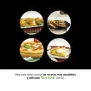 LG MJ3965ACS 4-in-1 smart inverter microwave oven, maximum convection 1850W, 950W grill, 1100W microwave and 39L capacity, stainless steel. - 6