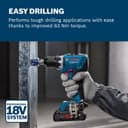 Bosch Professional 18V System Cordless Drill Driver GSR 18V-65 (Brushless Motor, Head Length 166, incl. L-BOXX) - 2