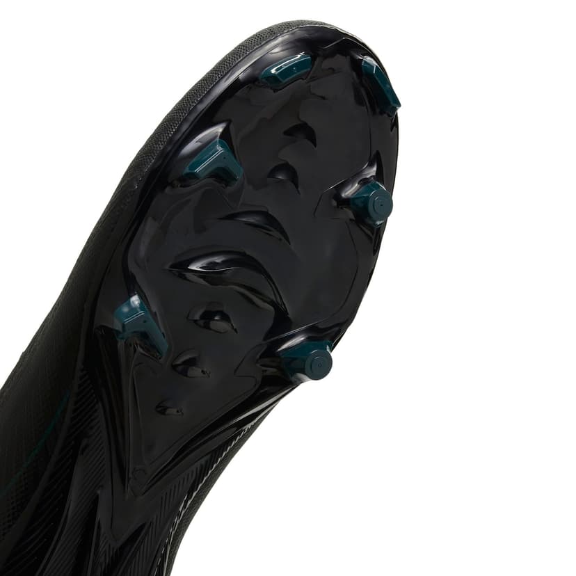 Nike Zm Superfly 10 Acad Fg/Mg Men's Football Shoe, Black/Black/Deep Jungle, 9 - 8