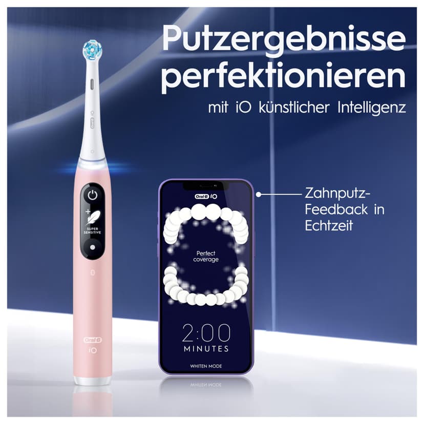 Oral-B iO Series 6 Pink Sand JAS22 - 7