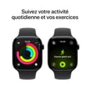 Apple Watch Series 11 [GPS 46 mm] Montre connectée avec boîtier Obsidienne et Bracelet Sport Noir. Score de Sommeil, Moniteur d’activité, Suivi de la santé, écran Toujours activé - 3