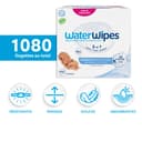 WaterWipes Sensitive+ Newborn & Baby Wipes, 1080 Count (18 Packs), 3-In-1 Cleans, Cares, Protects, 99.9% Water, Unscented - 2