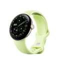Google Pixel Watch 4 (41 mm) – Montre connectée Android, Suivi Complet des données de santé et de Remise en Forme – Boîtier en Aluminium Champagne Doré – Bracelet Sport Vert Citron – Wi-FI - 1