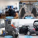 Self Adhesive Foam Roll, 300mm(W) x 1.5mm(T) x 3m(L) Foam Sheets, DIY Multifunction Neoprene Rubber Sheets Pads for Furniture Protection, Non-Slip, Sound Insulation, Shock Absorption (Black) - 7