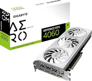 Gigabyte NVIDIA GeForce RTX 4060 AERO OC Graphics Card - …