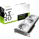 Gigabyte NVIDIA GeForce RTX 4060 AERO OC Graphics Card - 8GB GDDR6, 128-bit, PCI-E 4.0, 2550MHz Core Clock, 2x DP 1.4, 2x HDMI 2.1a, NVIDIA DLSS 3 - GV-N4060AERO OC-8GD - 1