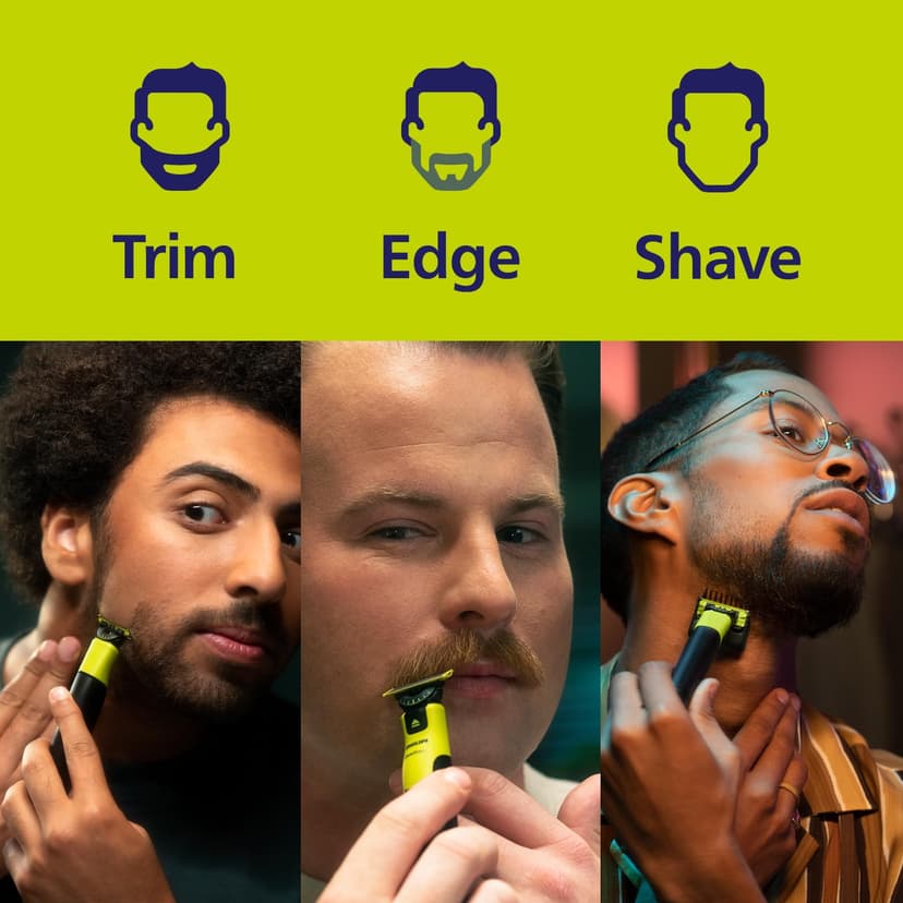 Philips OneBlade 360 avec connectivité Authentique visage + corps, tondeuse à barbe électrique, technologie 360, peigne réglable 5en1, 1x kit pour le corps, (modèle QP4631/30) - 4