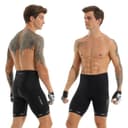 X-TIGER Men's Cycling Shorts with 5D Seat Padding, Breathable Quick-Drying Cycling Shorts with 3 Pockets, 801 black, L - 2