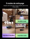 Vexilar W9 Robot Vacuum Cleaner with Mop,8000Pa Robotic Vacuum with LiDAR Navigation,15 No-go Zones, 150 Min Max Runtime, App Control, 3-in-1 Sweep and Mop Robot for Pet Hair, Carpet and Hard Floors - 4