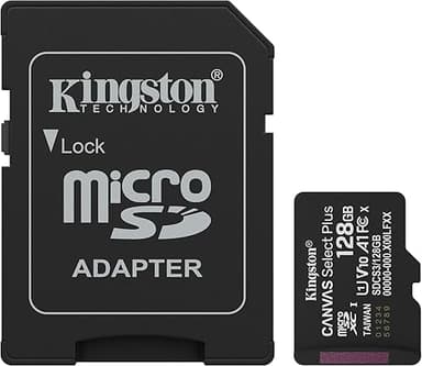 Kingston Canvas Select Plus Carte mémoire microSD 128GB m…