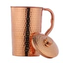 Pure Copper (99.74%) Hammered Water Jug | Copper Pitcher for Ayurveda Health Benefits (1.5 Liter) - 2