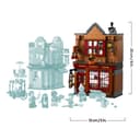LEGO Harry Potter Quality Quidditch Supplies & Ice Cream Parlour Set with 2 Diagon Aley Shop Toys, 6 Minifigures & Accessories incl. a Nimbus 2000 Broom - Gift for 8+ Year Old Boys & Girls - 76452 - 8