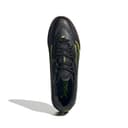 Adidas Mixte F50 League Indoor Football Boots, Core Black/Iron Metallic/Lucid Lemon, 45 1/3 EU - 3