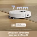 dreame L10s Pro Gen 3 Robot Vacuum Cleaner, 13,000 Pa, DuoScrub Floor Washing System, 7mm Automatic Lift Mop, Powerful Carpet/Carpet Cleaning, 5200mAh Battery - 5