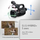 Panasonic AG-CX18EH 4K 60p Professional Camcorder with 25mm Wide-Angle Lens, 24x Zoom, 3G-SDI, XLR, 5-Axis Hybrid OIS, LED Light, Wi-Fi, USB PD, Black - 6