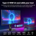 HKC G27M7Pro 27" Mini LED IPS Gaming Screen, UHD 160Hz/FHD 320Hz, 1ms DIC,HDR1400,98% DCI-P3,Adaptive Sync,USB-C 90W,2×HDMI 2.1,DP 1.4,Height Adjustable Bracket,VESA 100×100 - 6