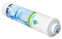 4x AquaHouse AH-UIF filtre à eau compatible pour réfrigérateur Samsung DA29-10105J, LG 5231JA2010B, Haier 0060823485A (avec filtres externes uniquement) - 3