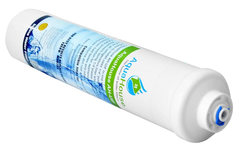 4x AquaHouse AH-UIF filtre à eau compatible pour réfrigérateur Samsung DA29-10105J, LG 5231JA2010B, Haier 0060823485A (avec filtres externes uniquement) - 3