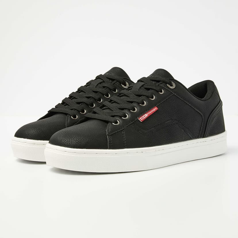 British Knights Men's Dale Trainers, Black, 43 EU, Black, 9.5 UK - 4