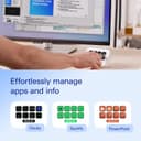 Elgato Stream Deck Neo – 8 Customizable Keys, 2 Touch Points, Speed Through Tasks & Workflows - Control Word, Excel, PowerPoint, Teams, Zoom, Spotify and more, Drag-’n-Drop Setup - Works with Mac & PC - 4