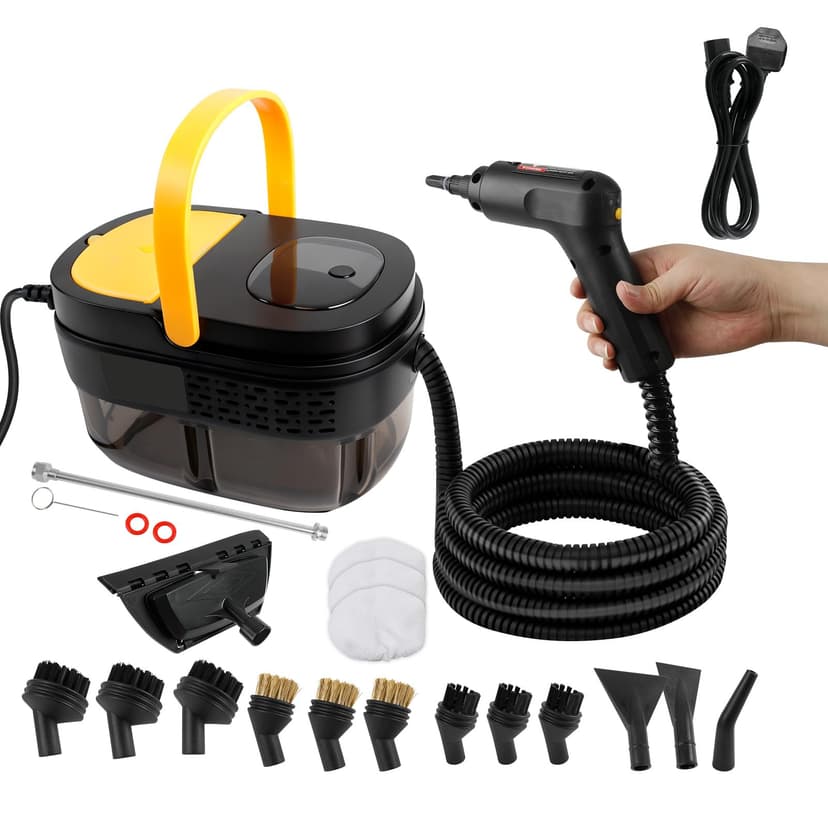 Nettoyeur vapeur portable 2500 W, réservoir de 1600 ml av… - 1
