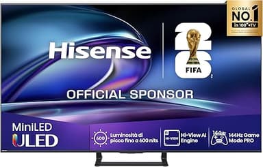 Hisense 65E8Q 65 Pouces (164 cm) - Téléviseur 4K ULED Min…