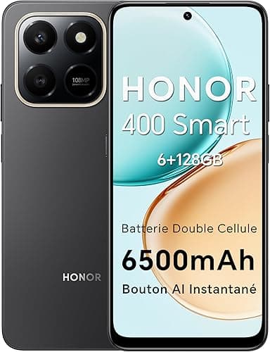 HONOR 400 Smart 4G Smartphone Dual SIM NFC Android 15, 6+…