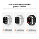 XIAOMI Redmi Watch 6 NFC, Smart Watch for Men Women, 2.07'' AMOLED, Activity Tracker with Heart rate/Sleep/Stress Tracking, 150+ Sports modes, 24 days battery life, 5ATM, GPS, Android&iOS, Black - 6