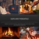 Log Barn Natural Firelighters (Box of 500). Natural Fire Lighters for Wood Burners, Pizza Ovens, Open Fires. BBQ Lighters, Fire Starters for Log Burners – Genuine Log Barn Fire Wood & Eco Firelighters - 3