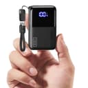INIU Power Bank, 45 W 10000 mAh Mini Power Bank for Laptop, with Strong USB-C Cable, High-Speed Portable Charger USB C In & Out, Battery Pack for iPhone 16/15/14/13, Samsung, Google, MacBook, iPad and - 1