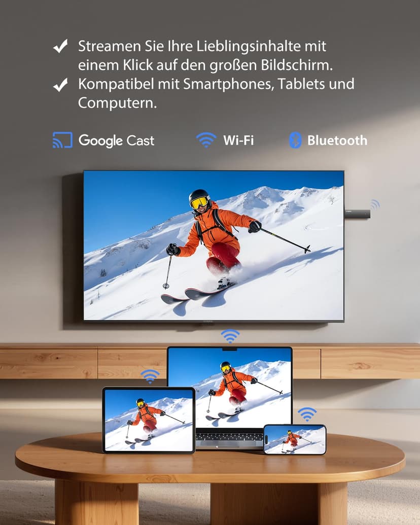 Strong SRT41 | TV Stick | 4K UHD | HDMI | Google TV | Google Games Store | Netflix | First Video | Disney+ | Youtube | - 5