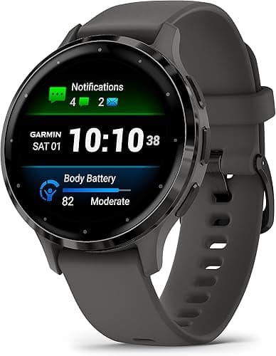 Garmin Venu 3S, 41mm GPS smartwatch, AMOLED touchscreen, …
