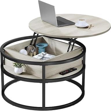 YITAHOME CT41 Table Basse avec Plateau relevable, Métal, …