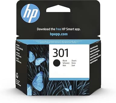 HP 301, Cartouche d'encre noire, Haute capacité, CH561EE,…