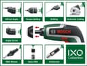 Bosch Home and Garden IXO Cordless Screwdriver (7th Generation, 3.6V, 2.0Ah, 5.5Nm, with Micro USB Cable, Includes Angle Attachment, Screws up to 190 Screws, in Box) - Amazon Edition - 6