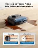 eufy C28 Robot Vacuum Cleaner, Self-Cleaning HydroJet Mop Roller, 15000Pa Turbo Suction, 5-in-1 Combo Vacuum and Mop, Anti-Tangle Design, AI Obstacle Avoidance - 4