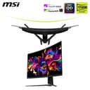 MSI MAG 321CUPDE QD-OLED Écran Gaming Incurvé, UHD 32", 1700R, 3840x2160 Quantum Dot OLED, 165Hz/0.03ms, 99% DCI-P3, DoubleE≤2, DisplayHDR True Black 400, DP 1.4a, HDMI 2 .1, USB - 2