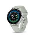Garmin Venu 3S, 41mm GPS smartwatch, AMOLED touchscreen, all-day advanced health & fitness features, voice functionality, music storage, wellness smartwatch with up to 10 days battery life, Sage Grey - 1