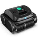 (Upgrade) Robot Piscine sans Fil WYBOT C1-01 Robot Piscine pour Piscines Enterrées & Hors Sol - Nettoyeur 4-en-1 Paroi & Ligne d'eau 150min/150m², Navigation Intelligente, App-Noir Encre - 1