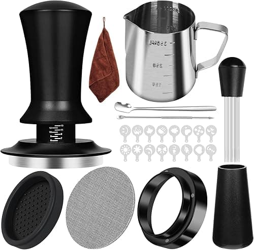 Y-Step Lot de 25 tampons à café 51 mm, accessoires Barist…