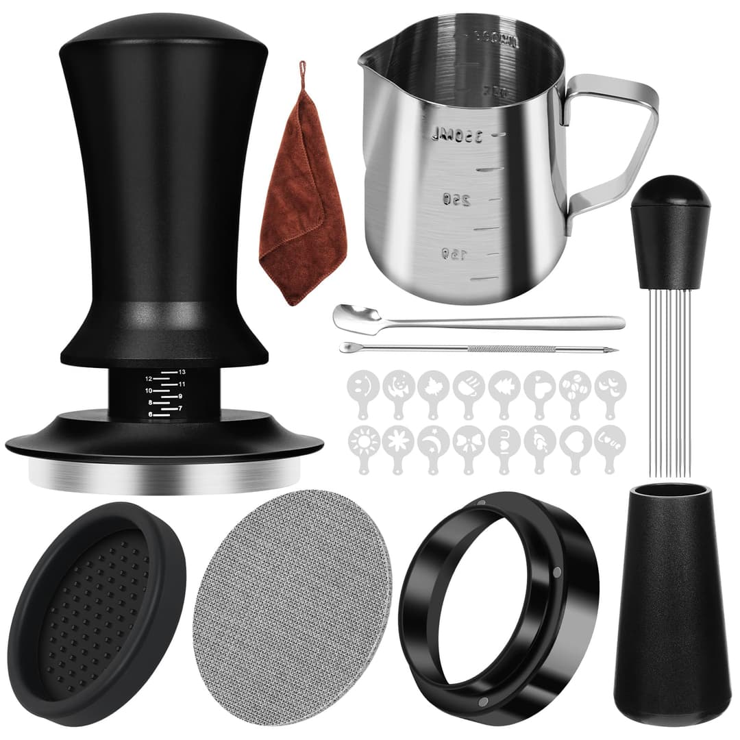Y-Step Lot de 25 tampons à café 51 mm, accessoires Barist…