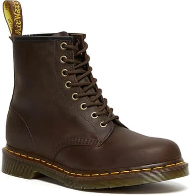 Dr. Martens 8 œillets, Rangers Femme, Gaucho Brun Brun, 4…
