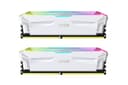 Lexar ARES RGB RAM DDR4 16Go Kit (2x8Go) 4000 MHz, DRAM 288-Pin U-DIMM PC Mémoire RAM, XMP 2.0 Memoire Haute Performance, CL18-22-22-42, PC4-32000, Blanc - 1