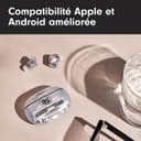 Beats Studio Buds + | Écouteurs Totalement sans Fil avec réduction du Bruit, Compatibilité améliorée avec Apple et Android, Micro intégré, Écouteurs Bluetooth Audio Spatial – Transparent - 9