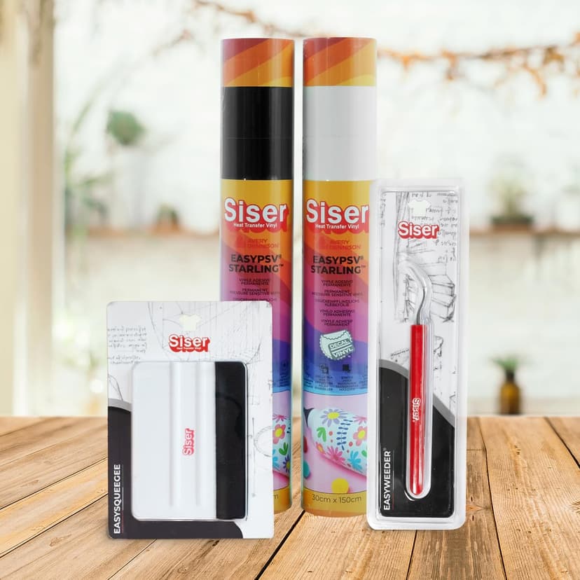 Siser Juliet® Starter Pack - Includes the Juliet High Definition Cutting Plotter, as well as thermo-transferable cutting and printable films, stickers, and accessories - 2