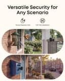 eufy Security eufyCam C35 Caméra de sécurité sans Fil, extérieur et intérieur, Support magnétique, Vision Nocturne en Couleur, Stockage sur Appareil sans abonnement, IP67, Prend en Charge Le Panneau - 3